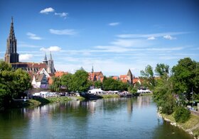 Donauimpression vor Ulmer Münster